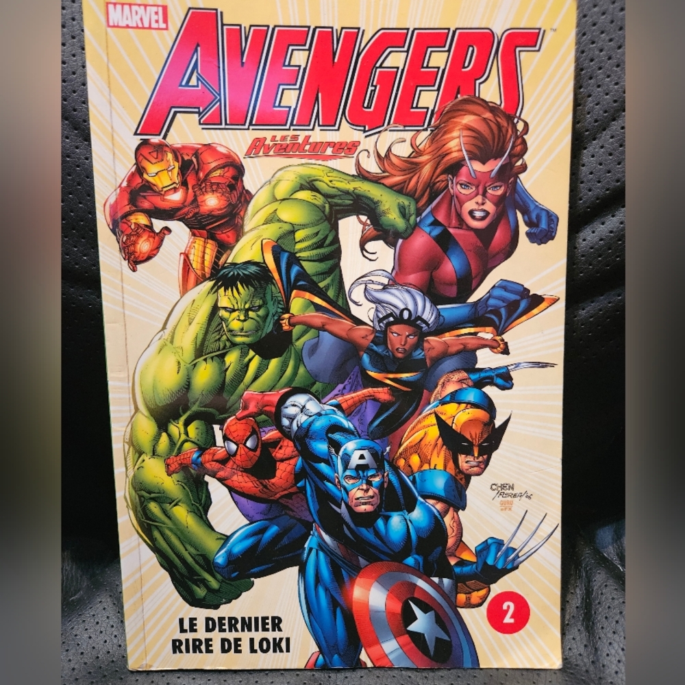 Avengers‎ Comic Book with Iconic Characters